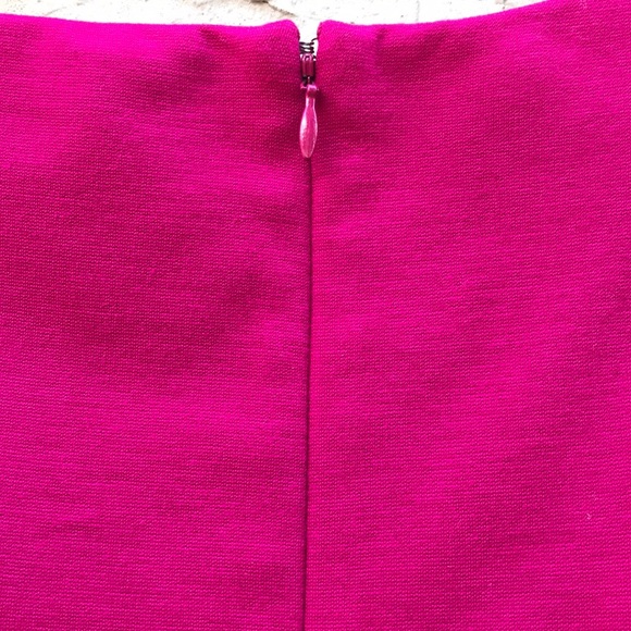 Cache Deep Fuchsia Classic Belted Sheath Dress - Picture 5 of 8